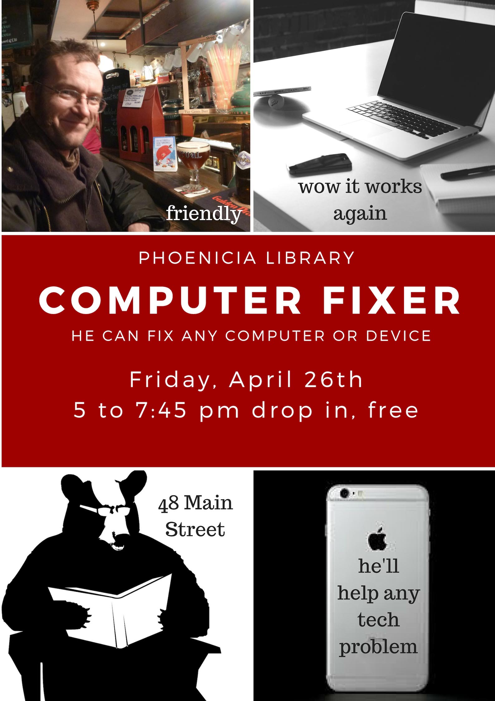 Computer Fixer – Phoenicia New York in the Catskill Mountains